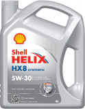 Ulei Motor Shell Helix HX8 Synthetic 5W-30 4L