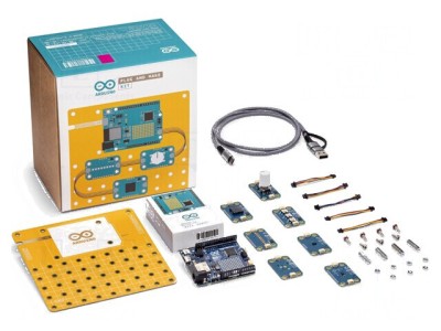 Kit educa&amp;Aring;&amp;pound;ional Arduino RA4M1 5VDC foto