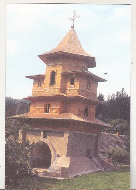 bnk cp Schitul Agapia Veche - Clopotnita - necirculata