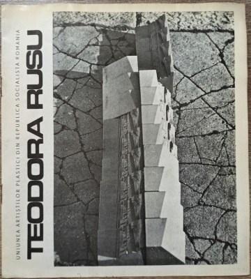 Program expozitie Teodora Rusu 1986 foto