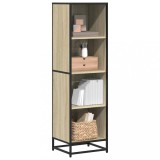 VidaXL Bibliotecă, stejar sonoma, 40x35x139 cm, lemn prelucrat 849125