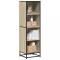 Gossi biblioteca, stejar sonoma, 40x35x139 cm, lemn prelucrat