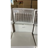 Set de 5 unități: Capăt de freză de diamant pentru cuticule, flacără rotunjită, br&acirc;u albastru, 244/023B