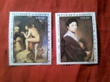 Serie Dahomey 1967 - Pictura - 100 Ani Ingres , 2 valori