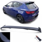 Spoiler spate sport pentru performanta, finisaj negru lucios, pentru Seat Leon 3 5F 12-20 Performance AutoTuning