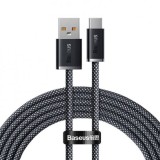 CABLU alimentare si date Baseus, Dynamic Fast Charging Data Cable pt. smartphone, USB (T) la USB Type-C (T), 100W, braided, 2m, gri, &quot;CALD000716&quot; (inc