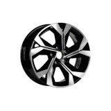 Set jante auto Kormetal R17 7J 5x114.3 ET35 Negru+diamond cut