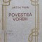 POVESTEA VORBII-ANTON PANN-91902
