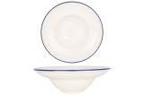 Bonna Farfurie ad&acirc;ncă - Linea Blue - Porţelan - 23 cm (1070cc) - set de 6