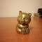Statueta figurina Urs Ursulet din alama inaltime 8 cm