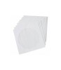 Plicuri CD /DVD din hartie alba 100buc/set