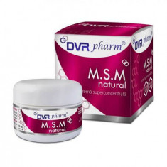 Crema MSM Natural, 50 ml, Dvr Pharm