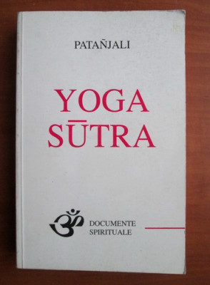 Patanjali - Yoga Sutra (editie bilinga) foto