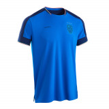 Tricou Fotbal FF500 Replică Italia 2024 Albastru Adulți, Kipsta