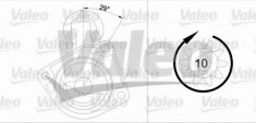 Starter FORD FOCUS III (2010 - 2016) VALEO 458116 foto