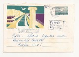 Plic FDC Romania - Mangalia , vedere de pe litoral, circulat 1961