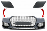 Capace SRA Bara Fata compatibil cu AUDI A4 B9 8W Limousine Avant (2016-2018) Quattro RS4 Design SRAFBAUA4B9BK
