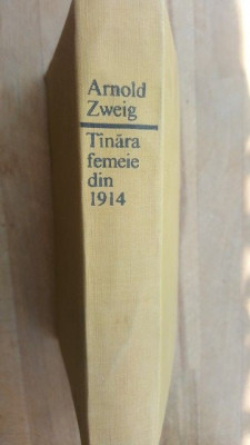 Tinara femeie din 1914- Arnold Zweig foto