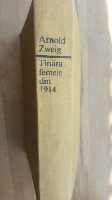 Tinara femeie din 1914- Arnold Zweig