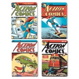 Set 4 suporturi pahar - Superman Action Comic Covers | Half Moon Bay