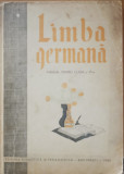 LIMBA GERMANA - MANUAL PENTRU CLASA A VI-A - BASILIUS ABAGER, 1963