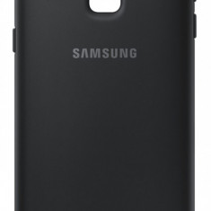 Husa Samsung EF-PJ600CBEGWW Dual Layer (plastic + silicon) neagra pentru Samsung Galaxy J6 2018