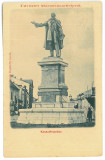 989 - TARGU-MURES, Statue, Litho, Romania - old postcard - unused, Necirculata, Printata