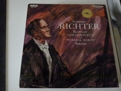 Beethoven - Sviatoslav Richter, vinil foto