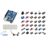 Cumpara ieftin Pachet Arduino UNO R3 + Kit 37 senzori
