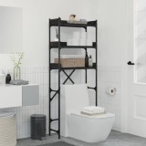 VidaXL Raft pentru mașină de spălat 67 x 25 x 163 cm Lemn compozit