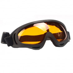 Ochelari unisex ski, snowboard si multe alte sporturi, lentila portocalie foto