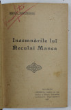 INSEMNARILE LUI NECULAI MANEA , nuvele de MIHAIL SADOVEANU , 1907