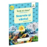 Invat sa citesc povesti scurte pe silabe. Soarele si vantul - Esop
