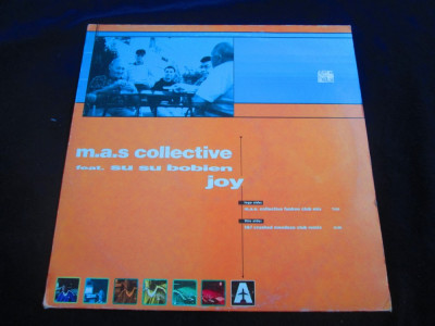 M.A.S. Collective feat. Su Su Bobien - Joy _ 12&amp;quot; maxi single _ Ariplane! Rec. foto