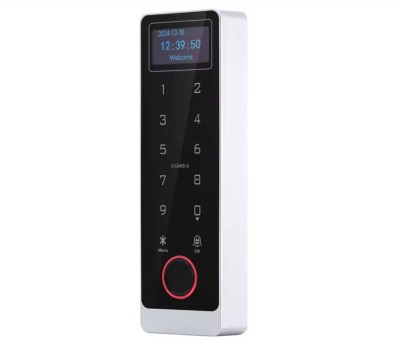 Tastatura de control acces standalone cu amprenta, EP-HD1-TUYA, RFID si PIN, WiFi Tuya, IP67, ecran OLED foto