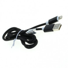 2-in-1 Cablu de date iPhone / Micro-USB 1M Culoare Negru foto