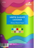 Hartie glasata lucioasa, 10 file/set ECADA