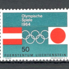 Liechtenstein.1964 Olimpiada de iarna INNSBRUCK si vara TOKYO SL.16