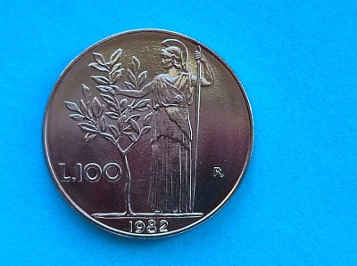 100 Lire 1982 Italia-UNC foto