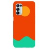 Husa compatibila cu Oppo Find X2 model Green Sea, Silicon, TPU, Viceversa, Transparent, Carcasa