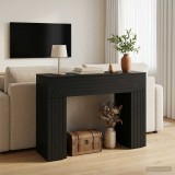 vidaXL Masă de cafea Negru 102 x 35 x 75 cm Lemn prelucrat 899928