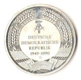 SV * Germania * MEDALIA ARGINT 2 GERMANII * 1949 - 1990 * Revers Hologramic, Europa