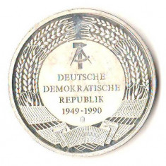 SV * Germania * MEDALIA ARGINT 2 GERMANII * 1949 - 1990 * Revers Hologramic