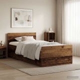Cumpara ieftin Cadru de pat Lemn vechi 90 x 200 cm Lemn prelucrat