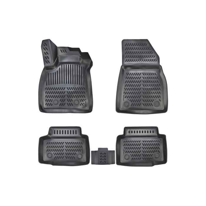 Covoare cauciuc tavita compatibile Dacia Duster III E-Tech Full Hybrid / ECO- G 2024-&gt; Cod: A80- X291