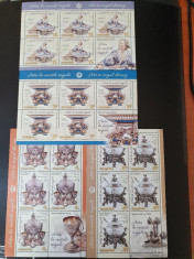 2017 , Lp 2165 c , Arta la mesele regale , minicoli 5 timbre +1 vinieta - MNH foto