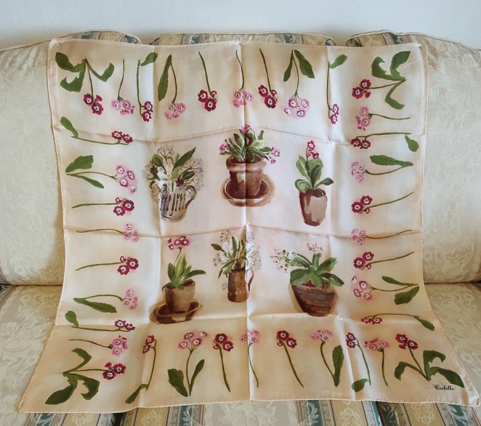 Batic matase naturala, Vintage- Codello