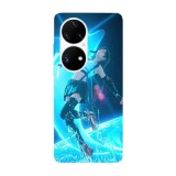 Husa compatibila cu Huawei Mate 40 model Tifa Lockhart Final Fantasy, Silicon, TPU, Viceversa