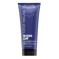 Matrix Total Results Brass Off Pigments Neutralisants Mask masca de neutralizare pentru par vopsit 200 ml foto