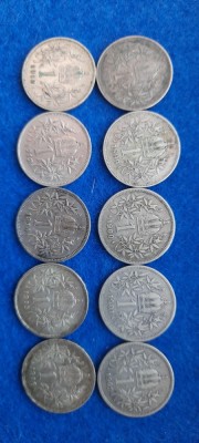 AAUSTRIA 1 CORONA argint foto